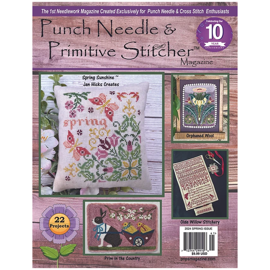 Punch Needle & Primitive Stitcher Magazine | Spring 2024