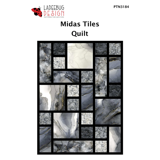 Ladeebug Design ~ Midas Tiles Quilt Pattern