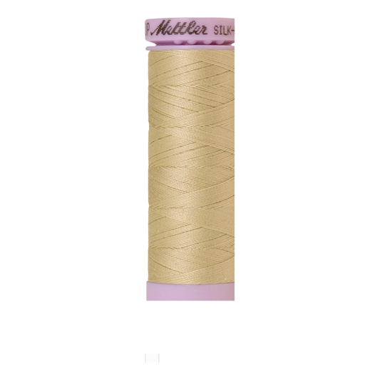 Mettler Silk-Finish 50wt Solid Cotton Thread 164yd/150M Ivory 0265