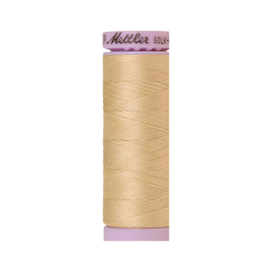 Mettler Silk-Finish 50wt Solid Cotton Thread 164yd/150M Eggshell 1000