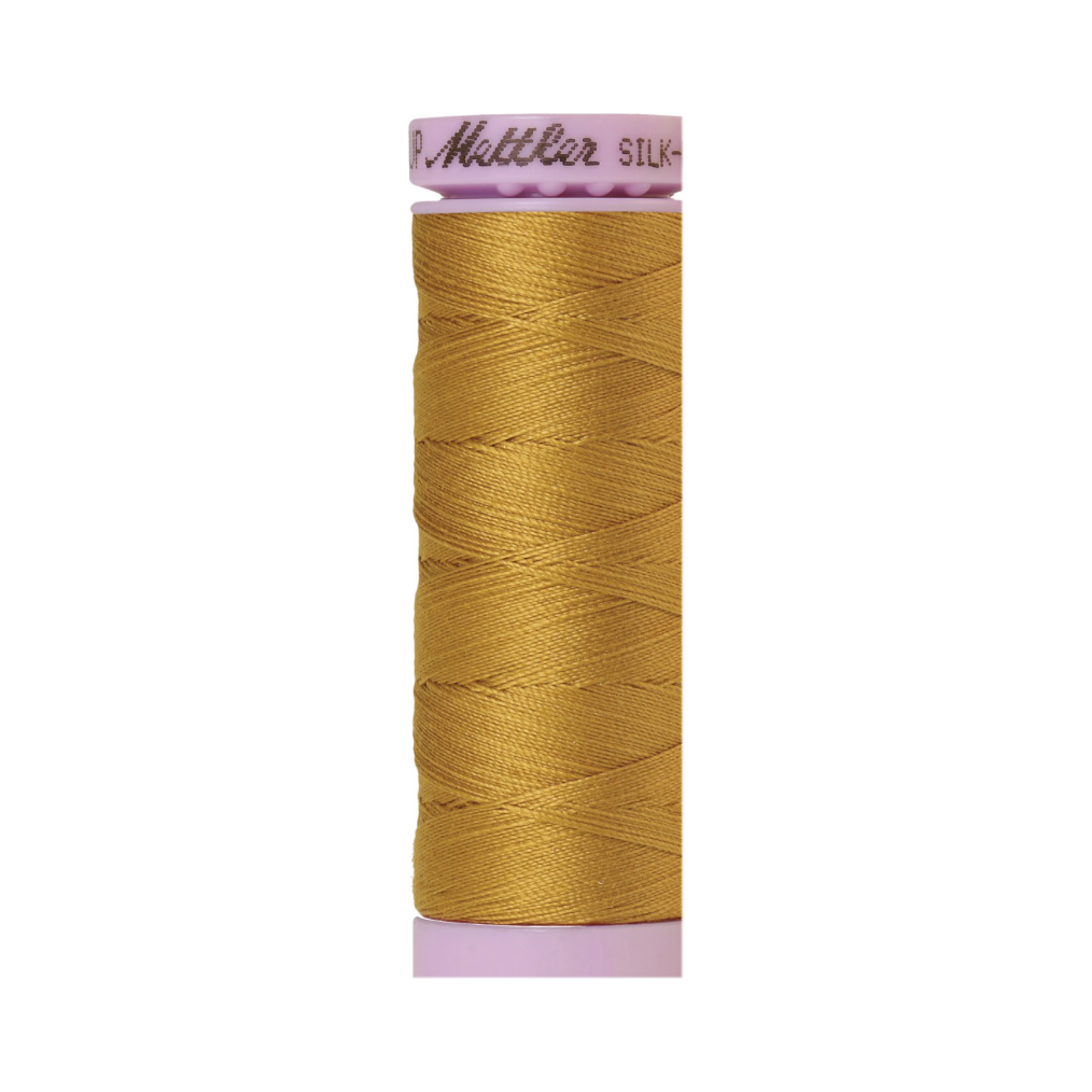 Mettler Silk-Finish 50wt Solid Cotton Thread 164yd/150M Palomino 1130