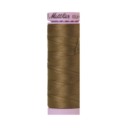 Mettler Silk-Finish 50wt Solid Cotton Thread 164yd/150M Amygdala 0269