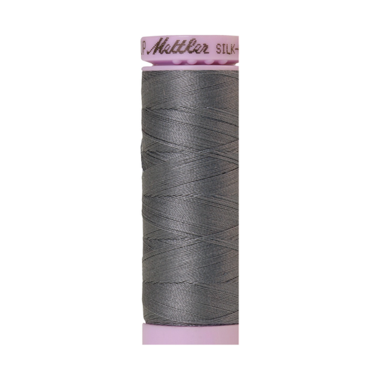 Mettler Silk-Finish 50wt Solid Cotton Thread 164yd/150M Flint Stone 0342