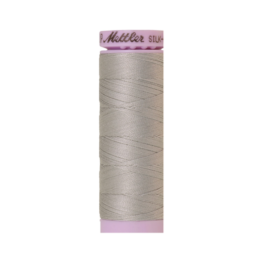 Mettler Silk-Finish 50wt Solid Cotton Thread 164yd/150M Ash 2791