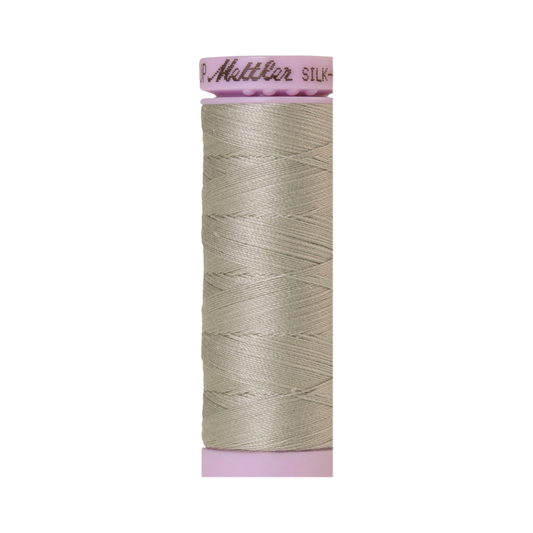 Mettler Silk-Finish 50wt Solid Cotton Thread 164yd/150M Fieldstone 0412