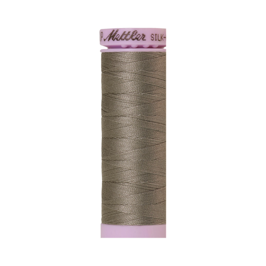 Mettler Silk-Finish 50wt Solid Cotton Thread 164yd/150M December Sky 1358