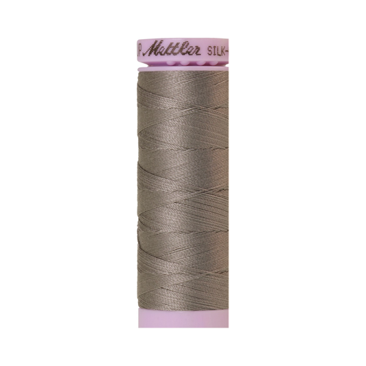 Mettler Silk-Finish 50wt Solid Cotton Thread 164yd/150M Rain Cloud 0322