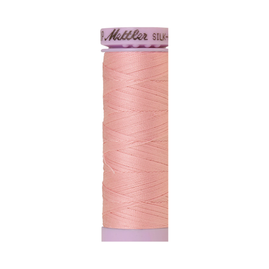 Mettler Silk-Finish 50wt Solid Cotton Thread 164yd/150M Tea Rose 1063
