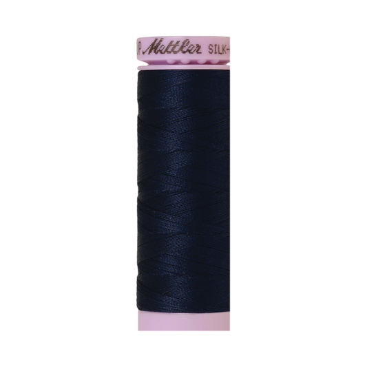 Mettler Silk-Finish 50wt Solid Cotton Thread 164yd/150M Concord 0805