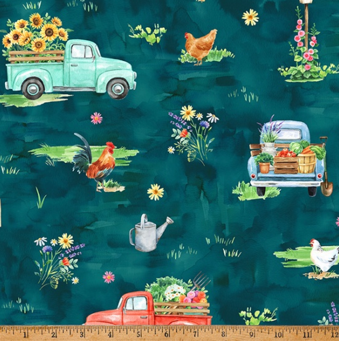 Farm to Table ~ V5294-21 Teal