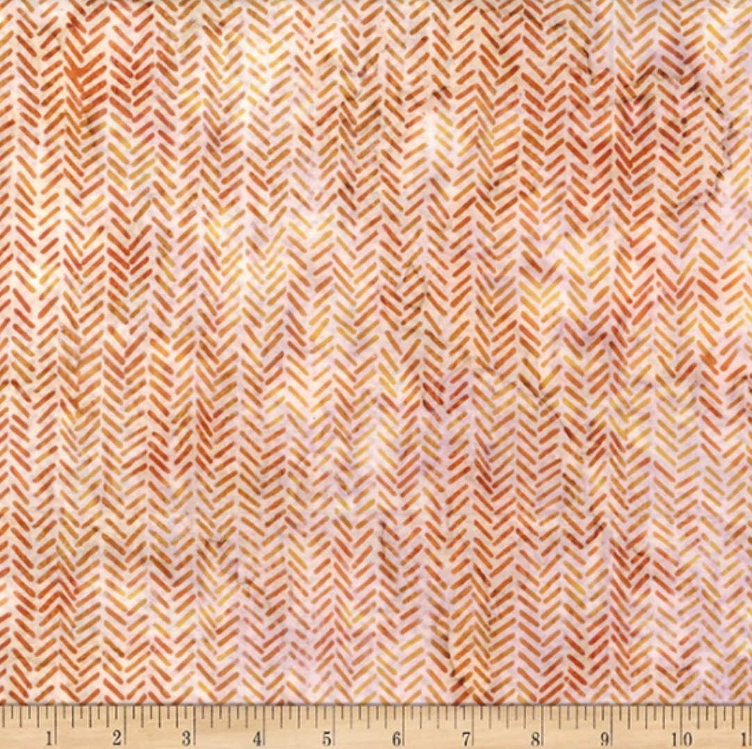 Bali Batik ~ Chevron ~ V2553 198 Apricot