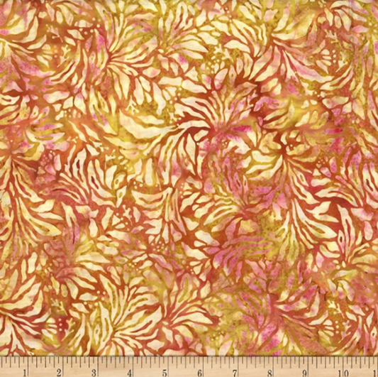 Bali Batik ~ Floral Stems ~ V2557 448 Blossom