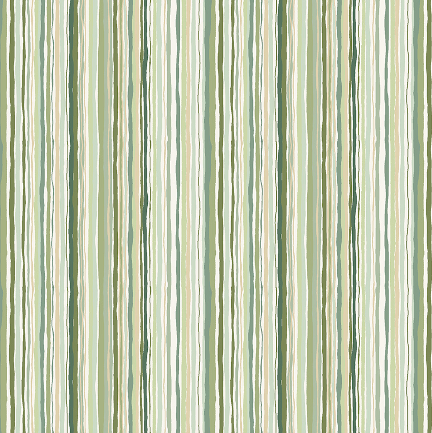 Foxwood ~ Ripple Stripe Green ~ MU-019-G