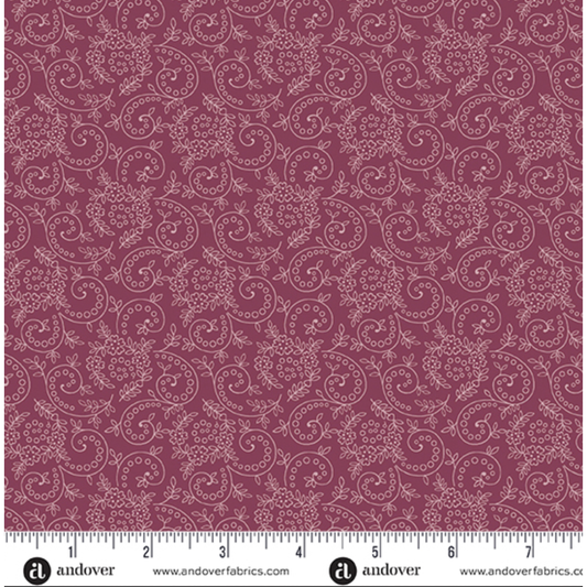 Sewing Basket ~ Seagrass Ruby ~ A 953 E