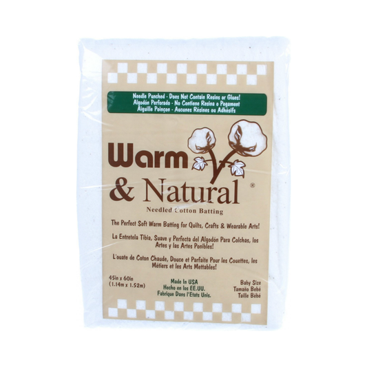 Warm Company | Batting Warm & Natural Cotton 45in x 60in