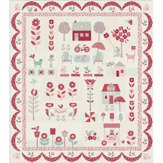 My Summer House BOM Quilt Boxed Kit