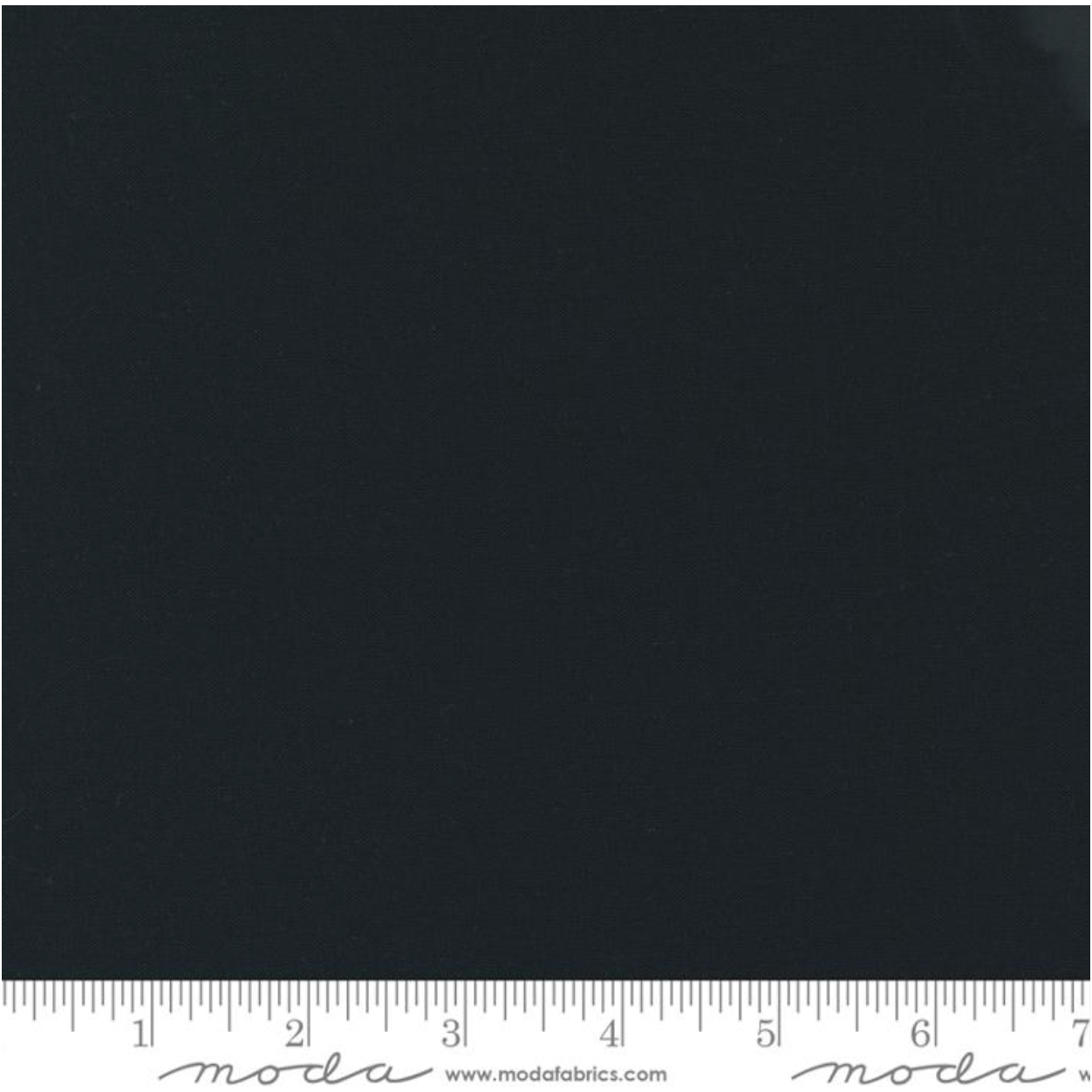 Bella Solids ~ 1 yd 17" remnant ~ Super Black 9900 96
