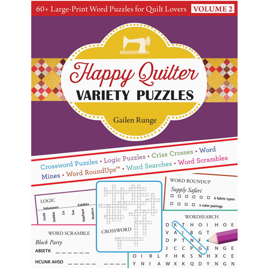 Happy Quilter Variety Puzzles