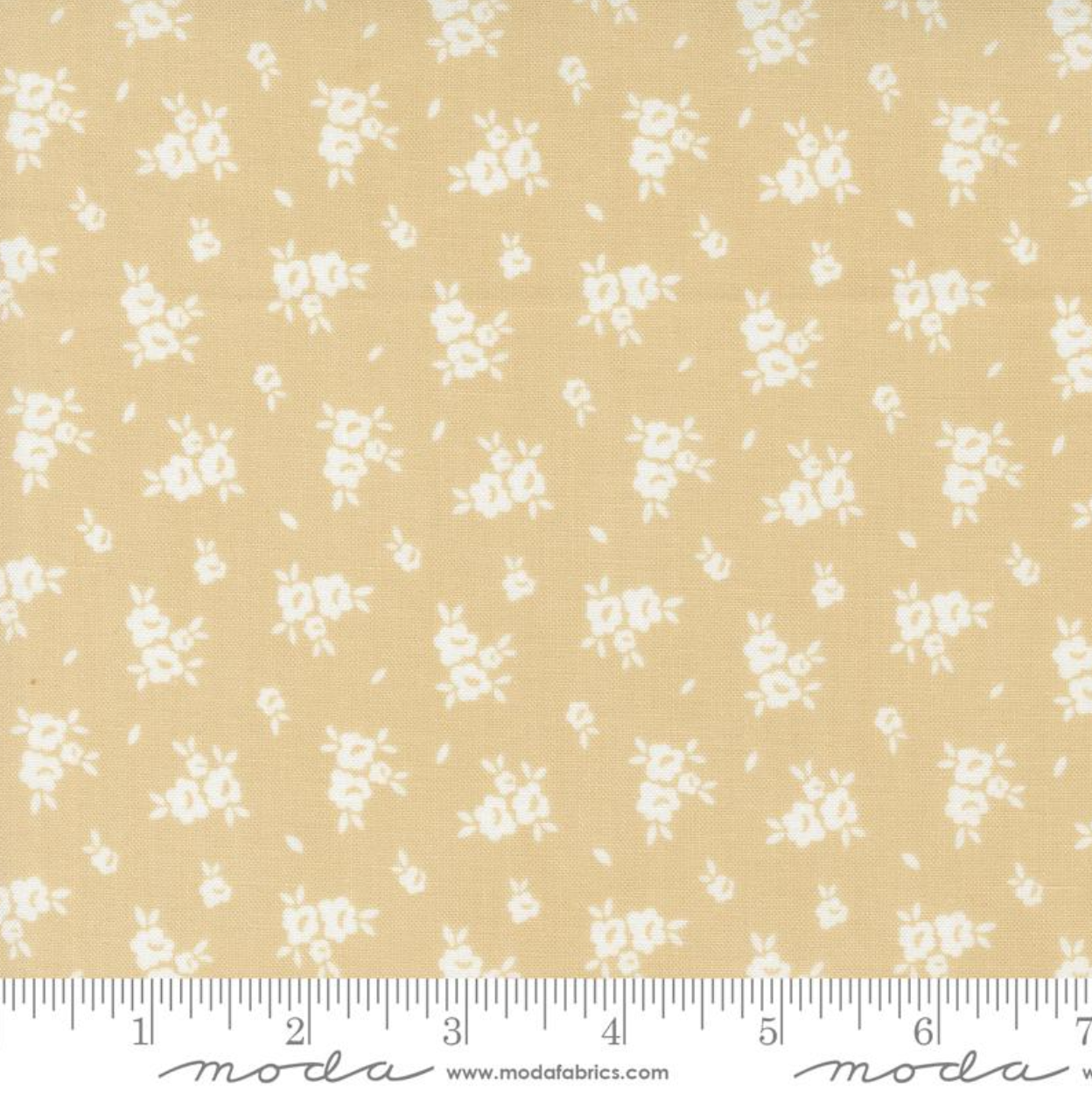 Flower Girl ~ Blooms Small Floral ~ Wheat ~ 31734 12