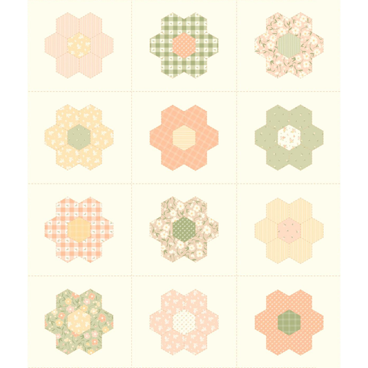 Flower Girl ~ Panel 36" x 44"~ 31738 11