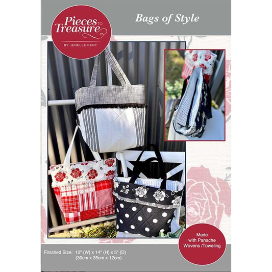Pieces to Treasure ~ Bags of Style Pattern