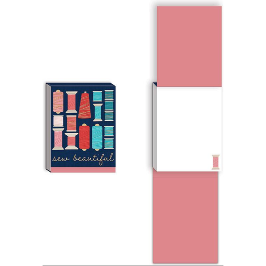 Punch Studio ~ Sew Beautiful Notepad