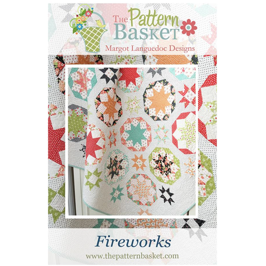 The Pattern Basket ~ Fireworks Quilt Pattern
