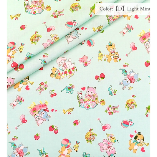 Atsuko Matsuyama Fancy Animal ~ Light Mint AT829716_D