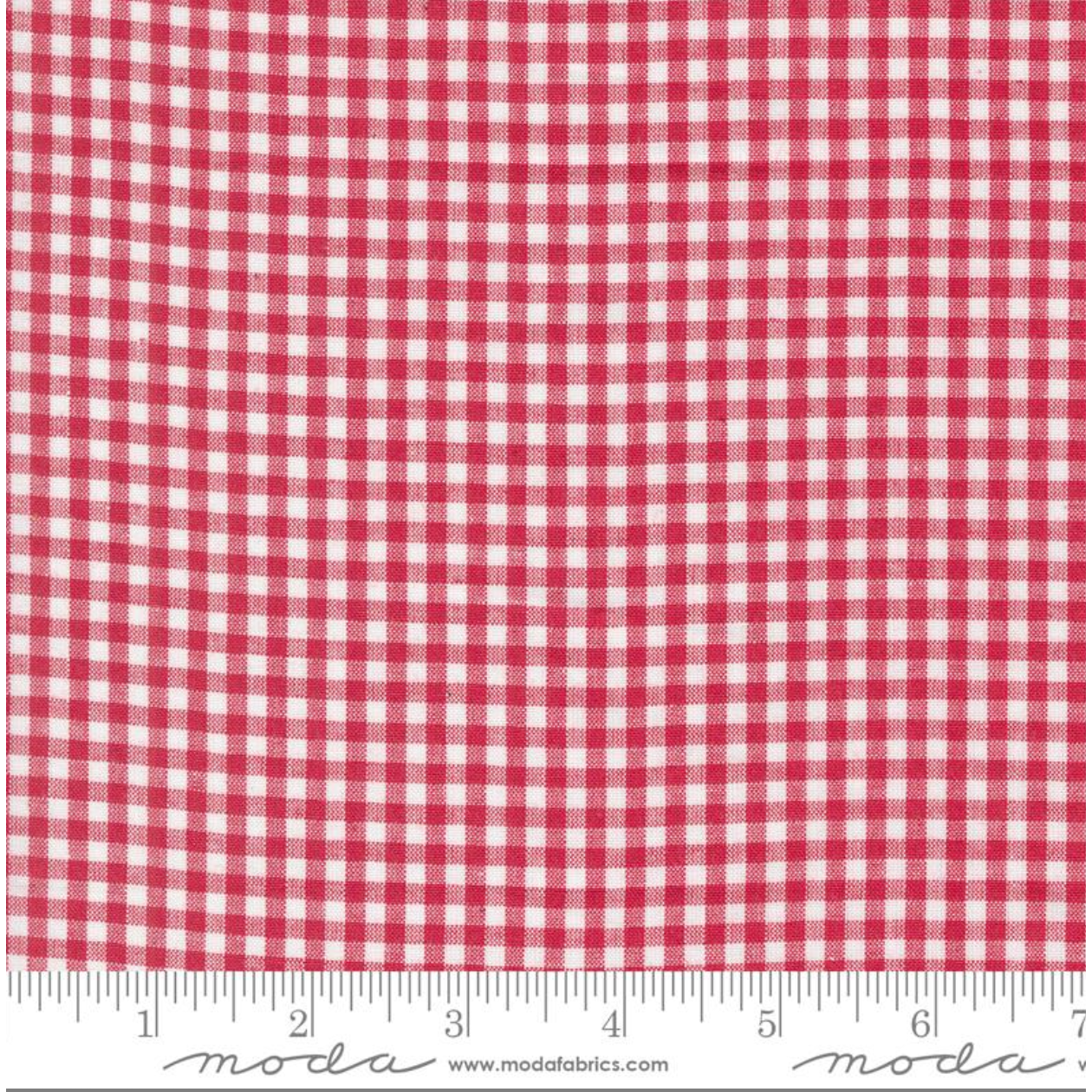 Panache ~ Wovens ~ White Red 12218 14