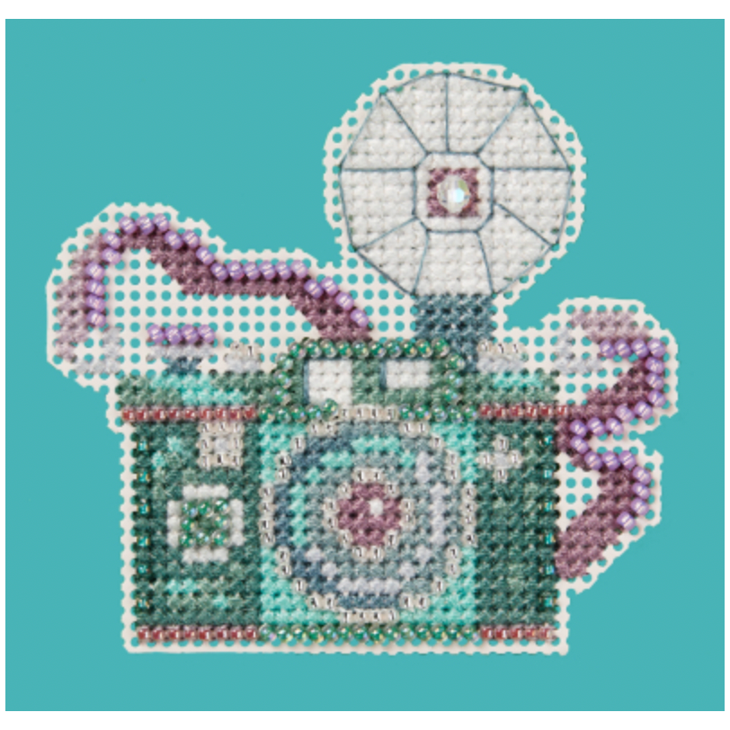 2024 Spring Bouquet | Vintage Camera Cross Stitch Kit