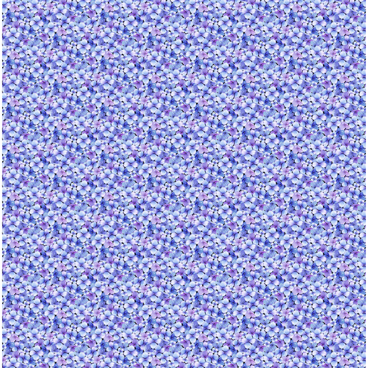 Rhapsody in Blue ~ Packed Petals ~ 27070  42 Blue Purple