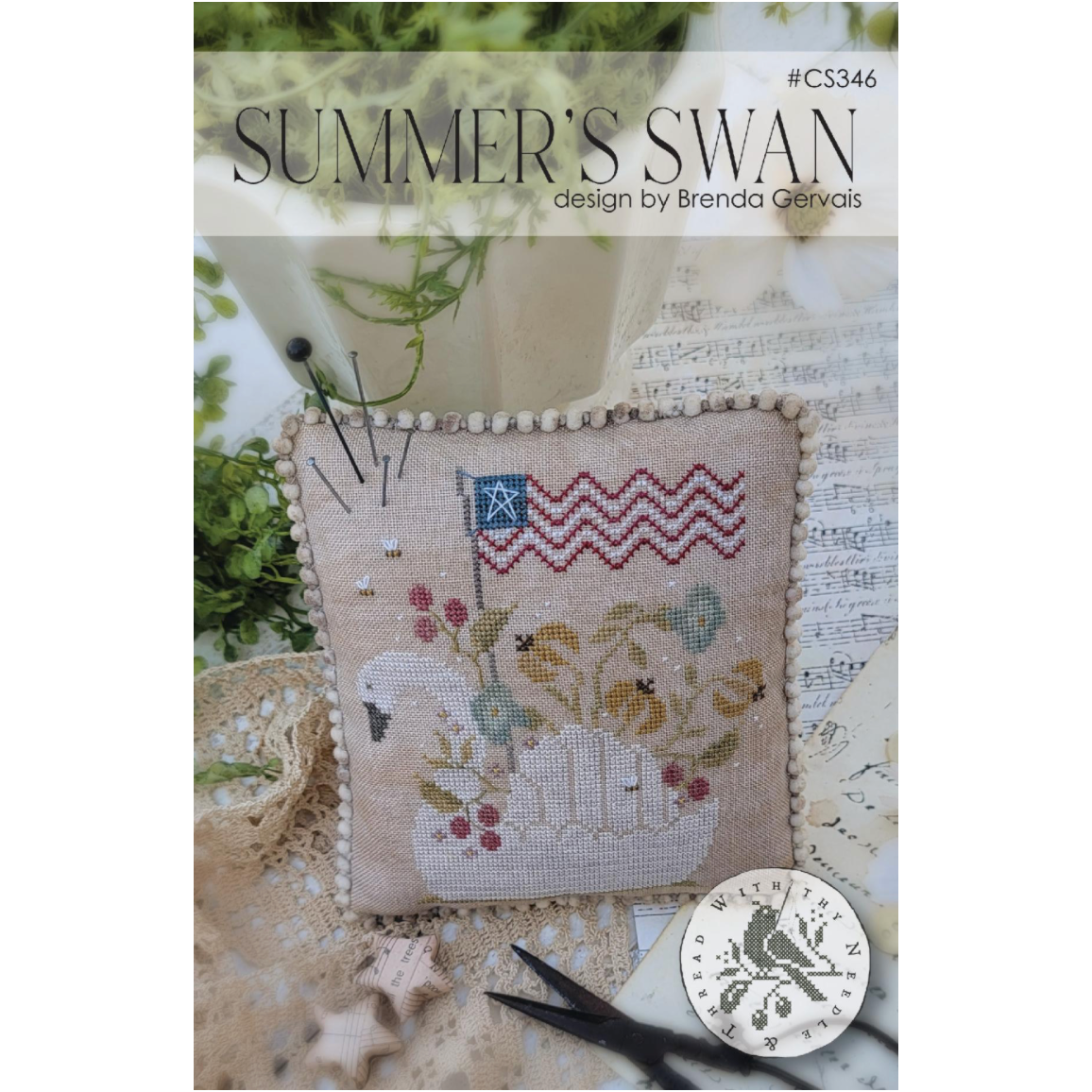 With Thy Needle & Thread | Summer's Swan