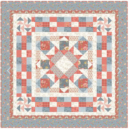 Snowball Quilt Company | Four Corners Medallion Quilt Pattern