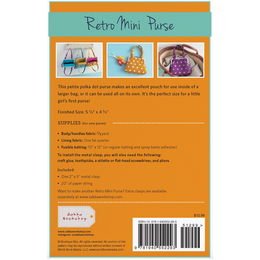 Zakka Workshop | Retro Mini Purse