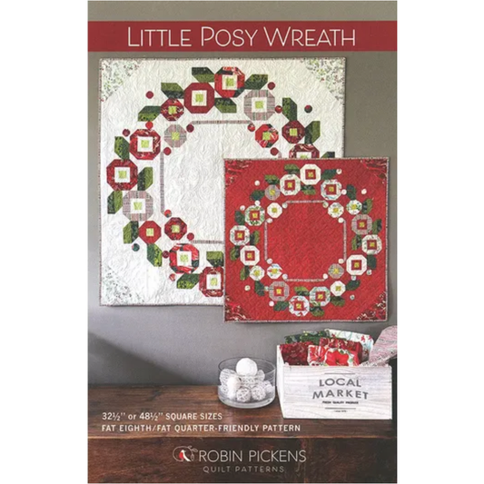 Robin Pickens Inc. ~ Little Posy Wreath Quilt Pattern