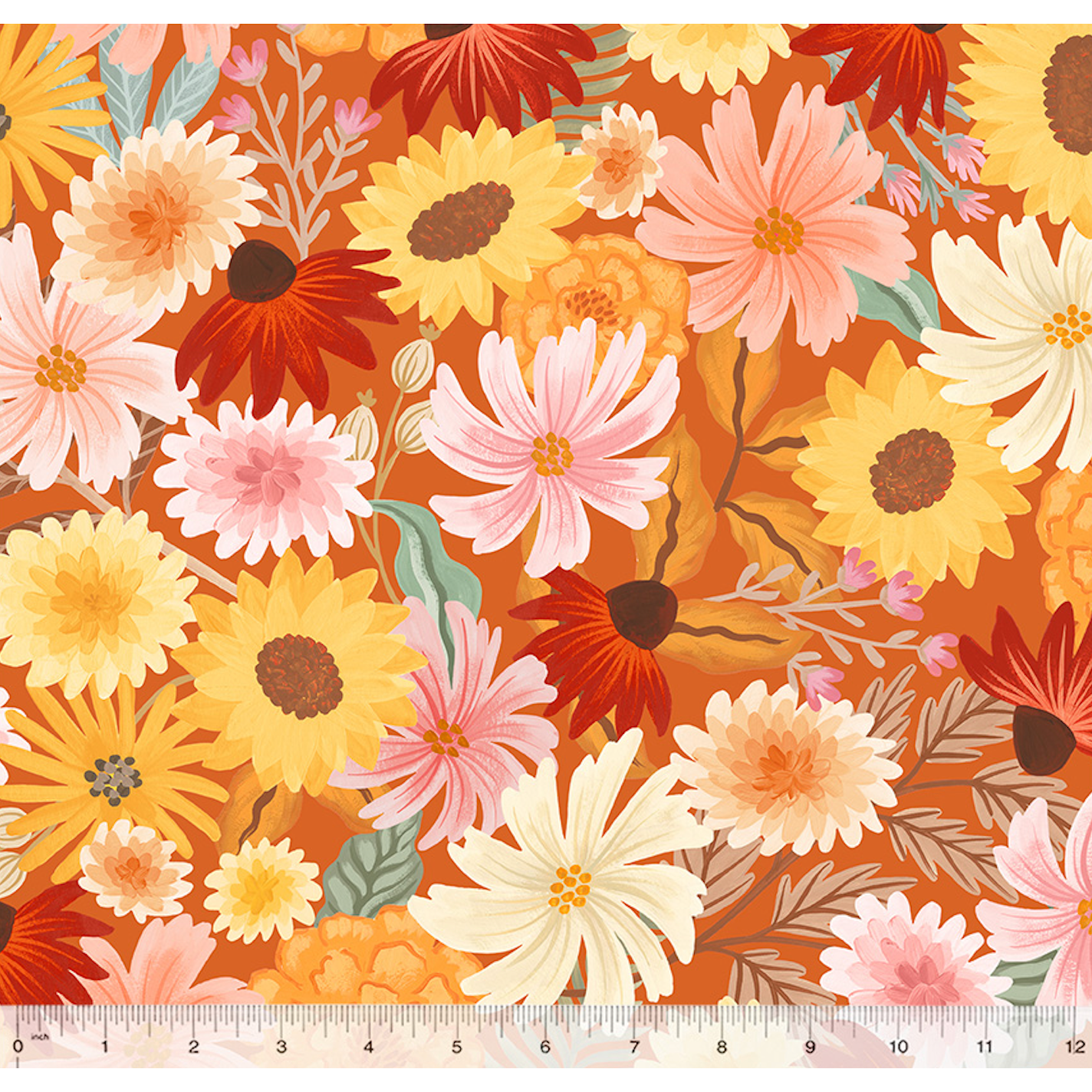 Harvest Gathering ~ Fall Flowers ~ 54076-2