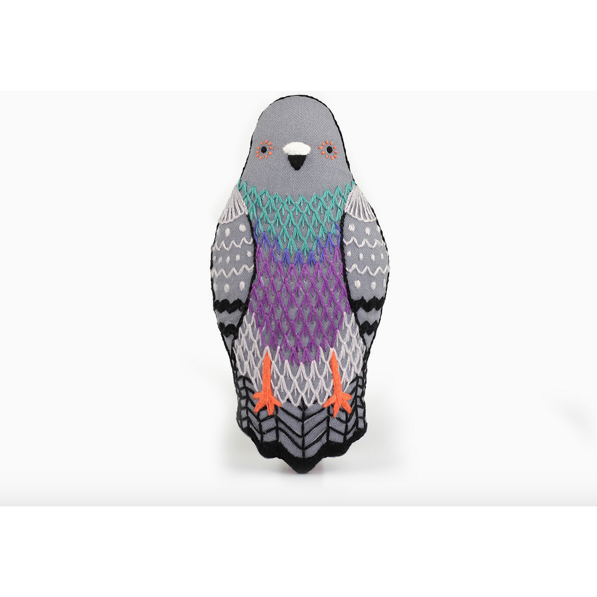 Kiriki Press ~ Pigeon Embroidery Kit