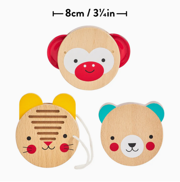 Wooden Music Percussion Set Animal Friends