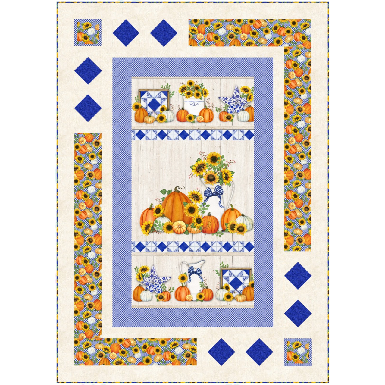 The Sweet Tree Girls Patterns ~ Diamond Square Quilt Pattern