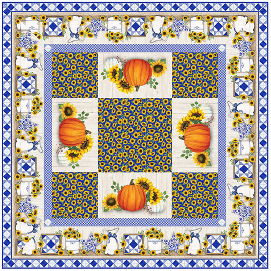 Four Placemat Table Topper Quilt Pattern