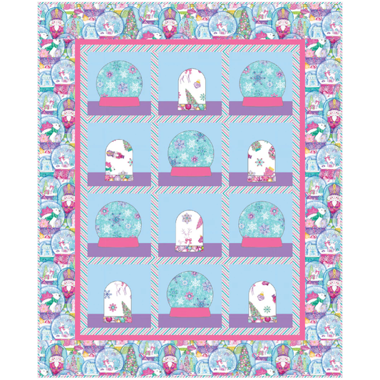 The Whimsical Workshop ~ Snow Globe Collection Quilt Pattern