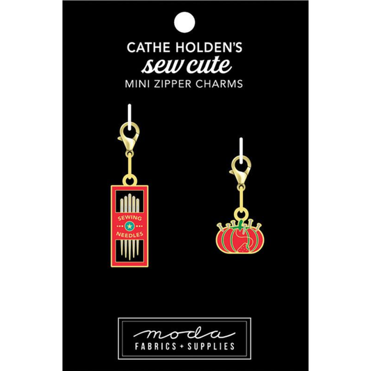 Cathe Holden Zipper Charms ~ Mini Needle Zipper Pull