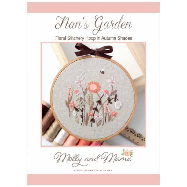 Molly & Mama | Nan's Garden Stitchery Pattern - Autumn Shades