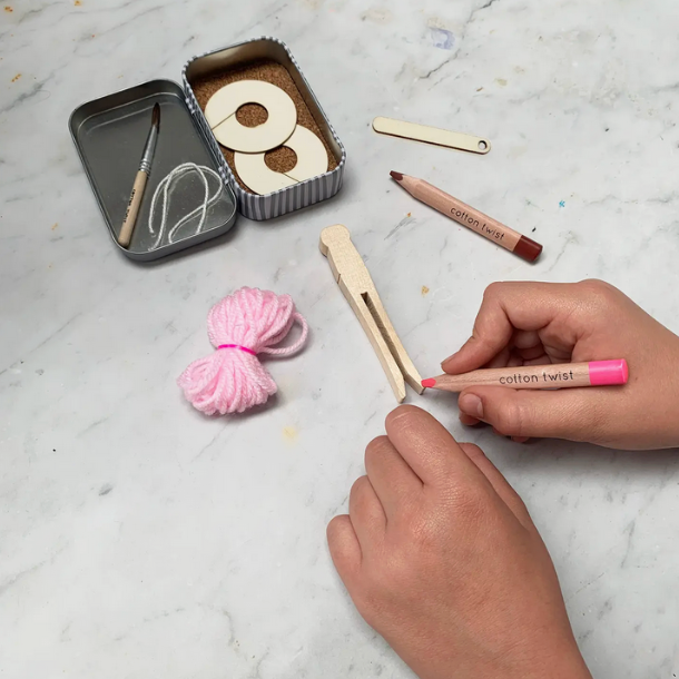 Make Your Own Pom Pom Ballerina Kit