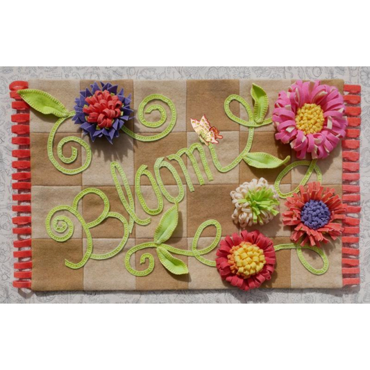 Meetinghouse Hill Designs ~ Bloom! Wool Applique Pattern