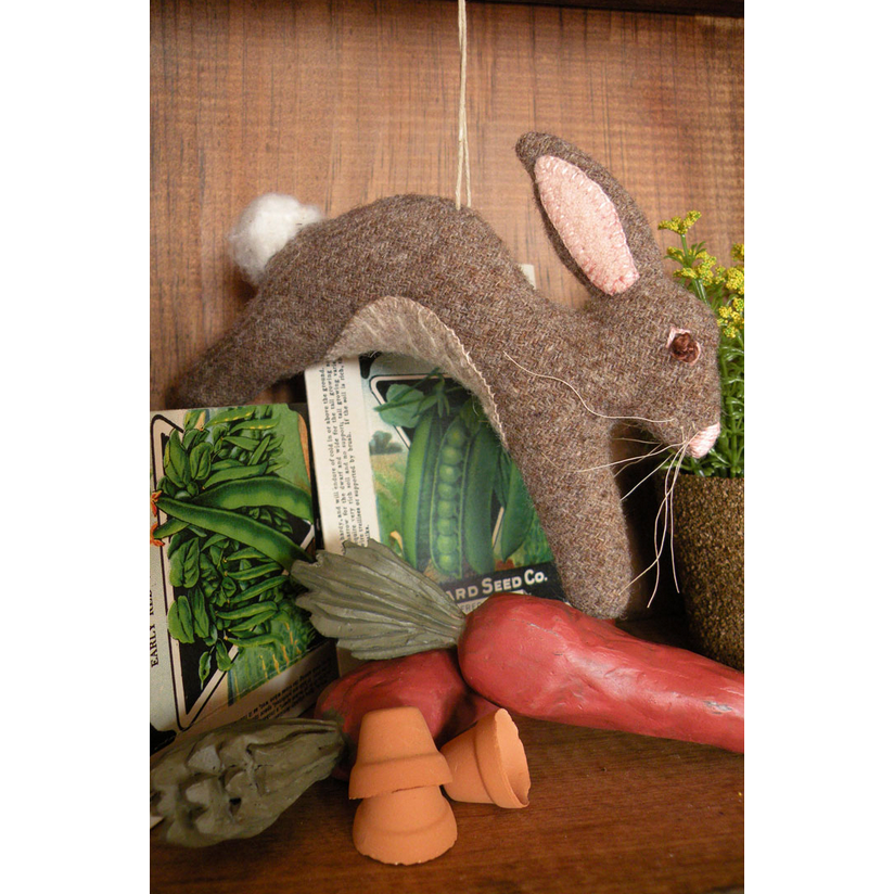 Meetinghouse Hill Designs ~ Leaping Into Spring Wool Applique Pattern ...