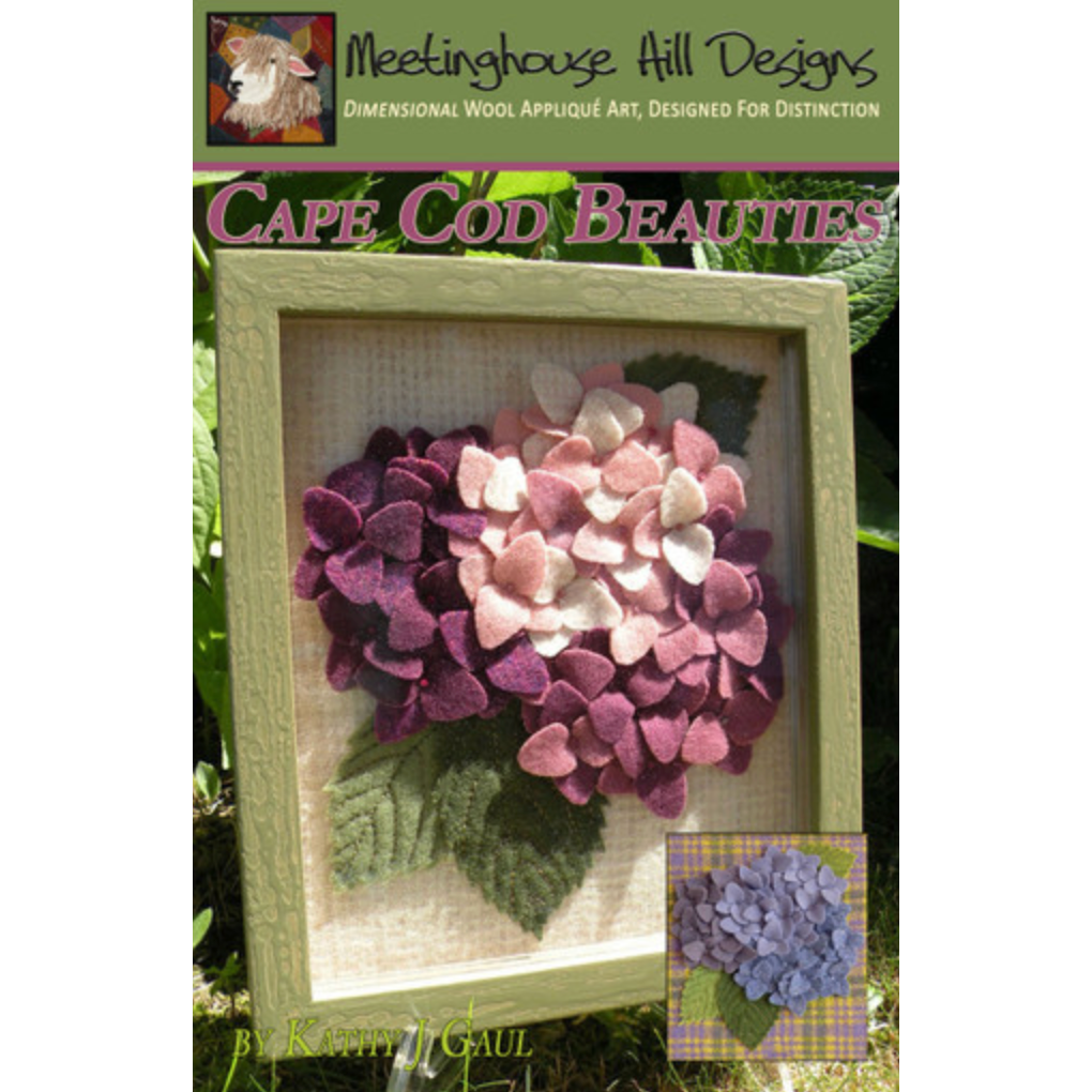 Meetinghouse Hill Designs ~ Cape Cod Beauties Wool Applique Pattern