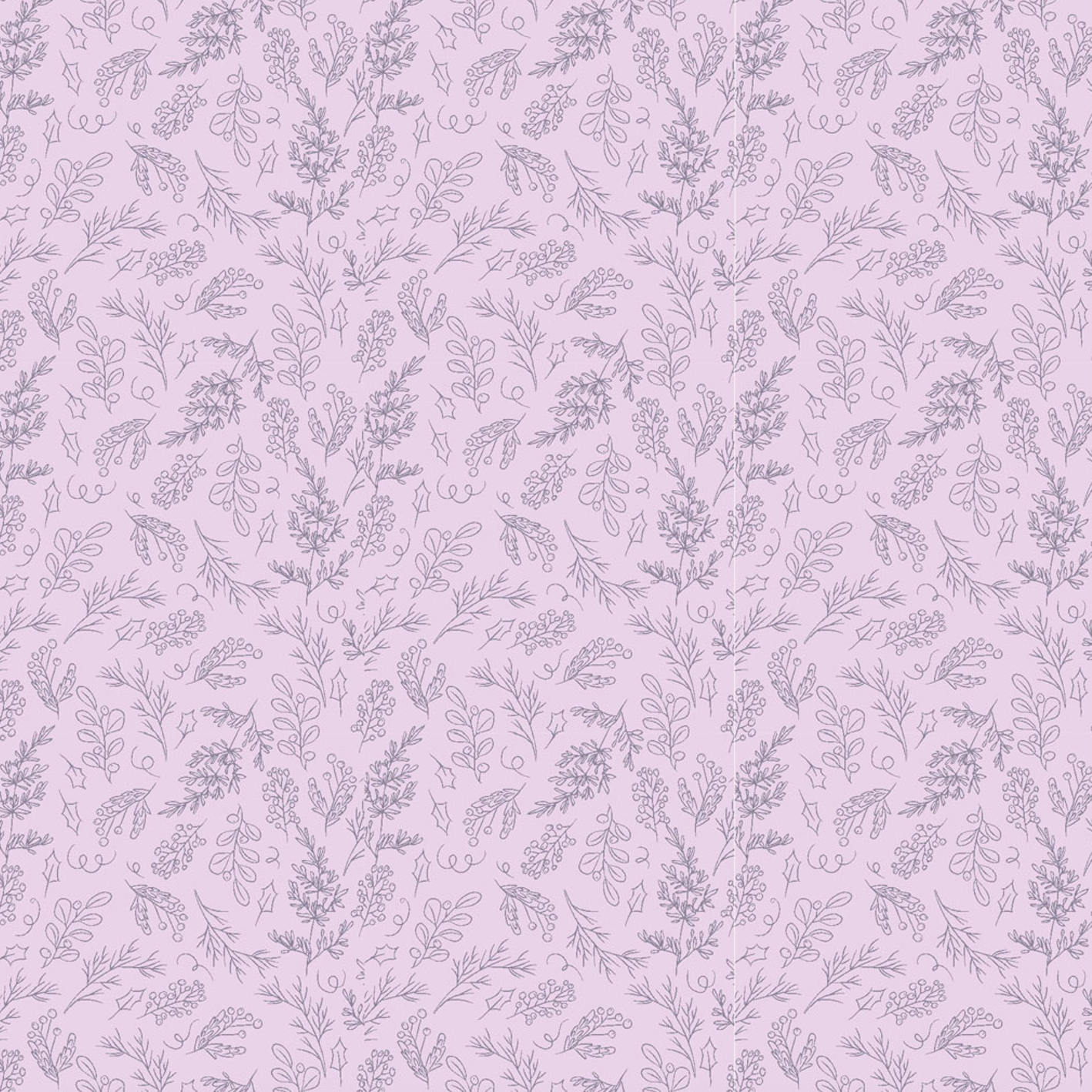 Winter Grdens ~ Linework ~ Y4128-143 Light Lilac