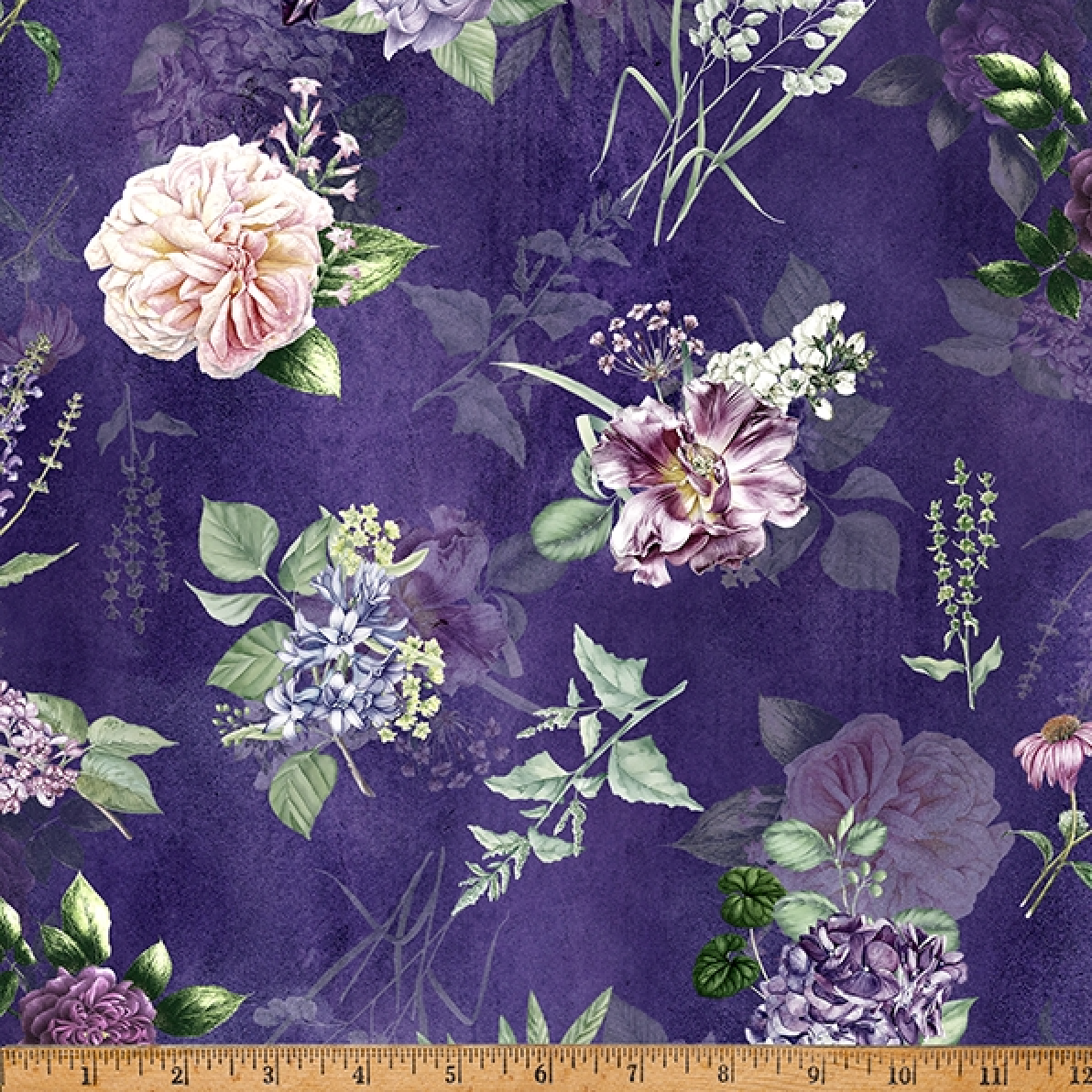 Botanical Charm ~ W5371-N45 New Grape