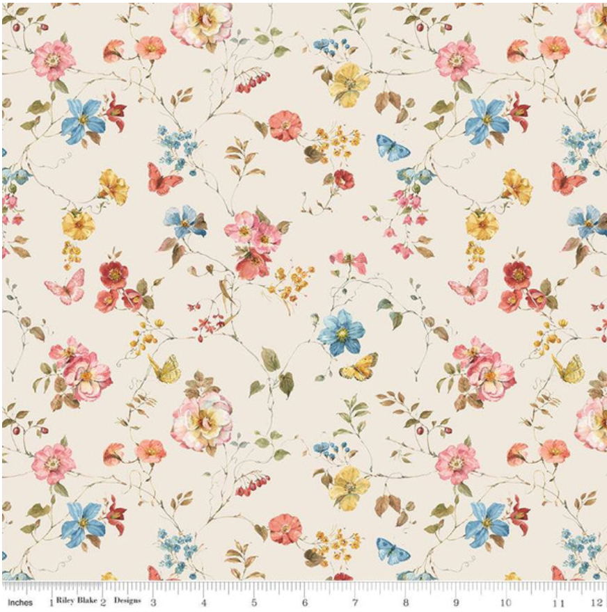 Countryside ~ Floral C14533 Sand